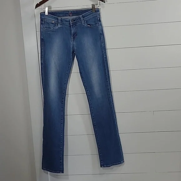 Sinclair 10 Women's sz 27 Straight Leg 100% Cotton Denim Jeans - Picture 2 of 10